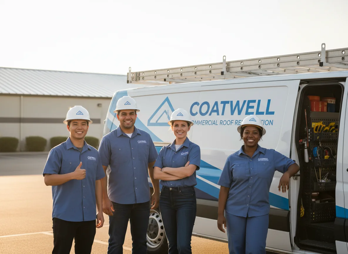 Commercial roof coating company in Beirne, AR